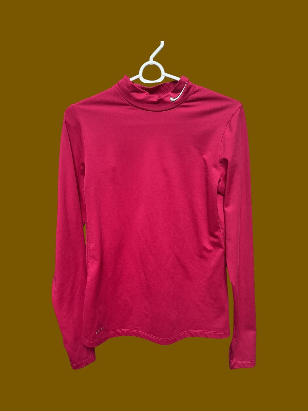 Nike Pro Combat XL Long Sleeve Compression Shirt Pink Dri-Fit